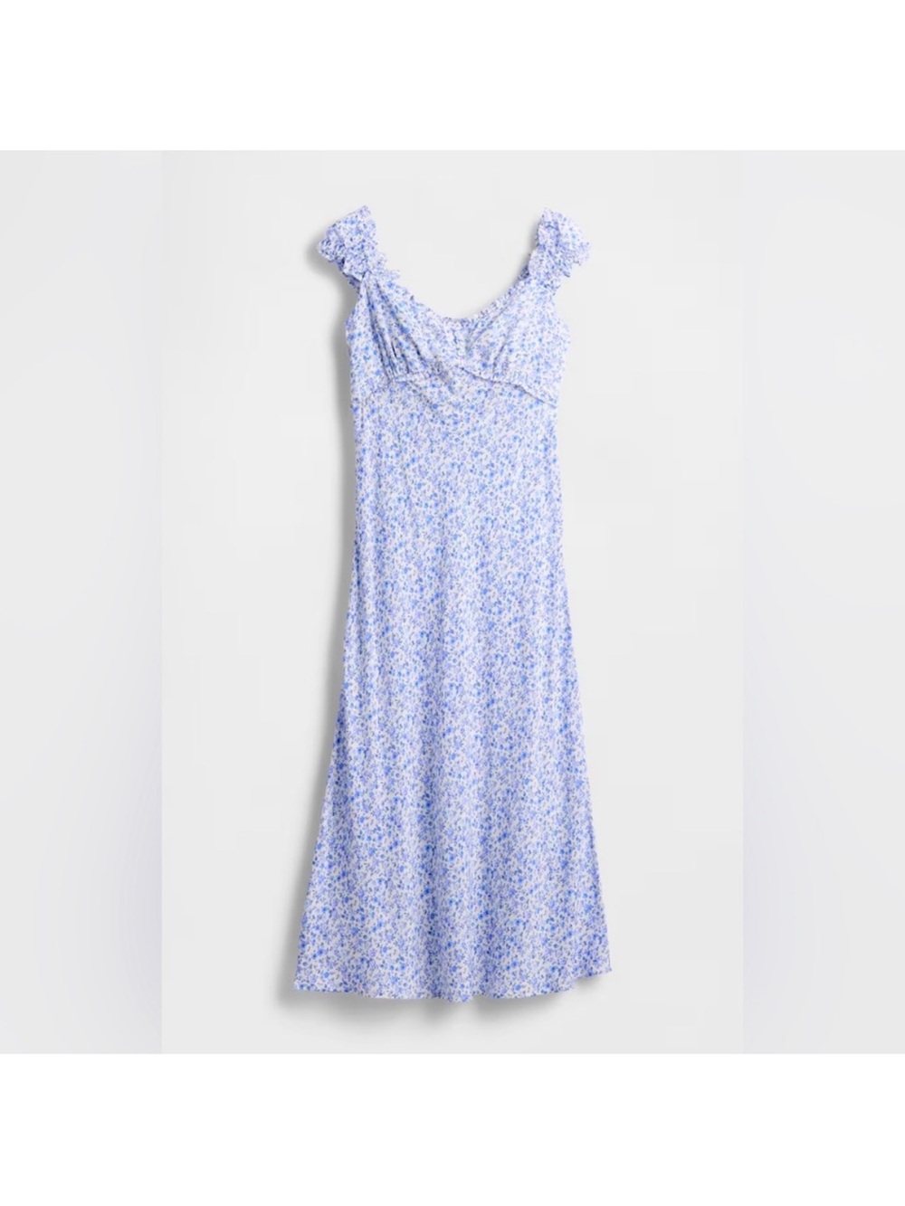 NWOT Crepe Sweetheart Midi Dress